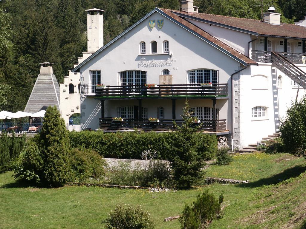 Hotel Aux Truites Bleues Fort-du-Plasne Exterior foto