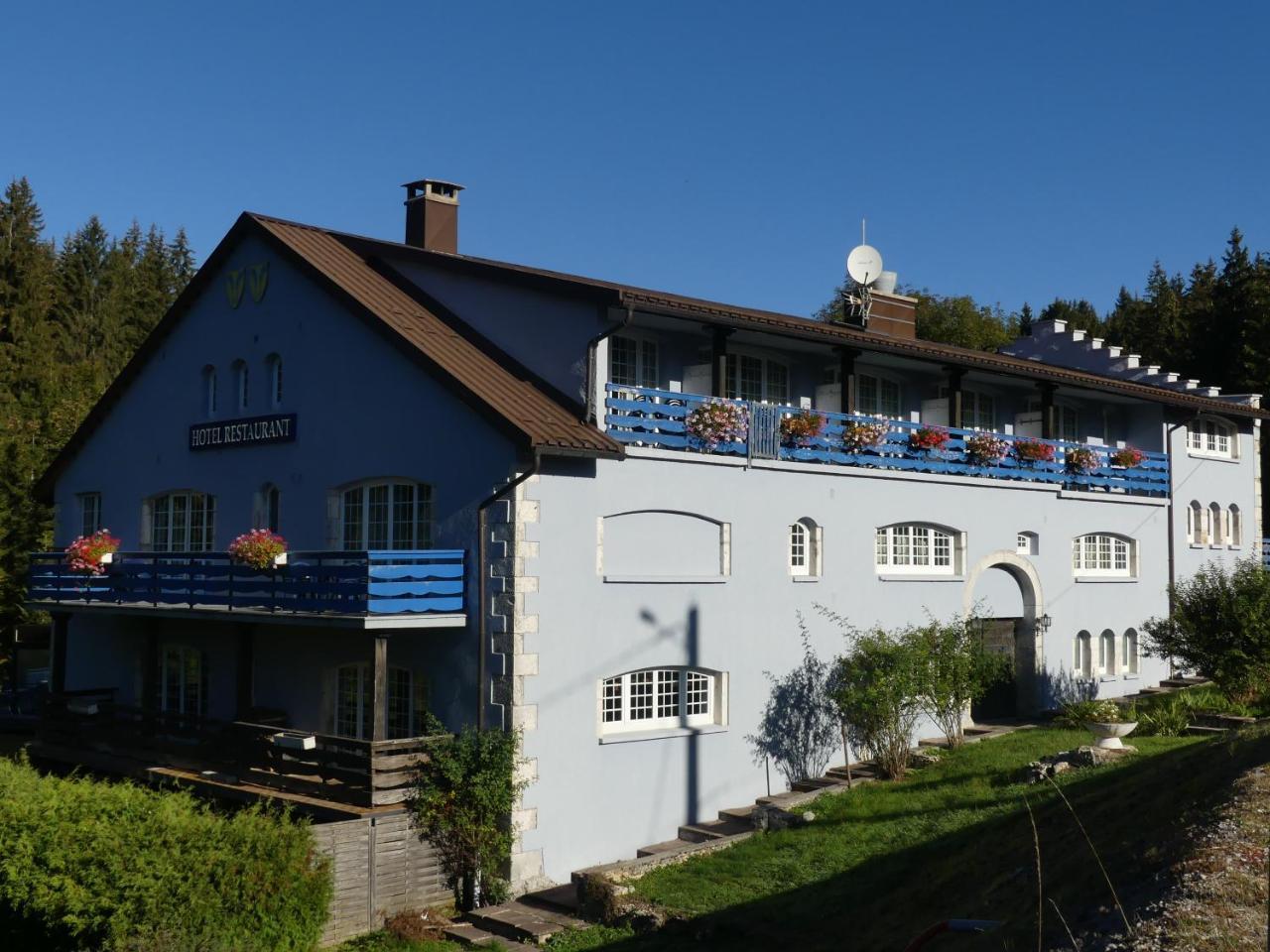 Hotel Aux Truites Bleues Fort-du-Plasne Exterior foto